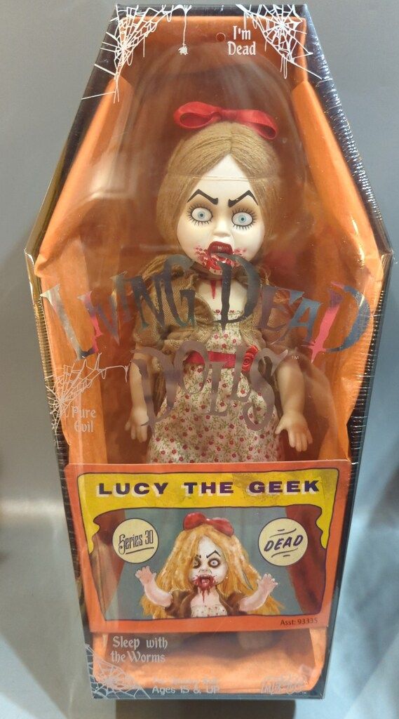リビングデッドドールズ　LUCY THE GEEK Living Dead Dolls Series 30 Sideshow: Lucy the Geek - Walmart.com