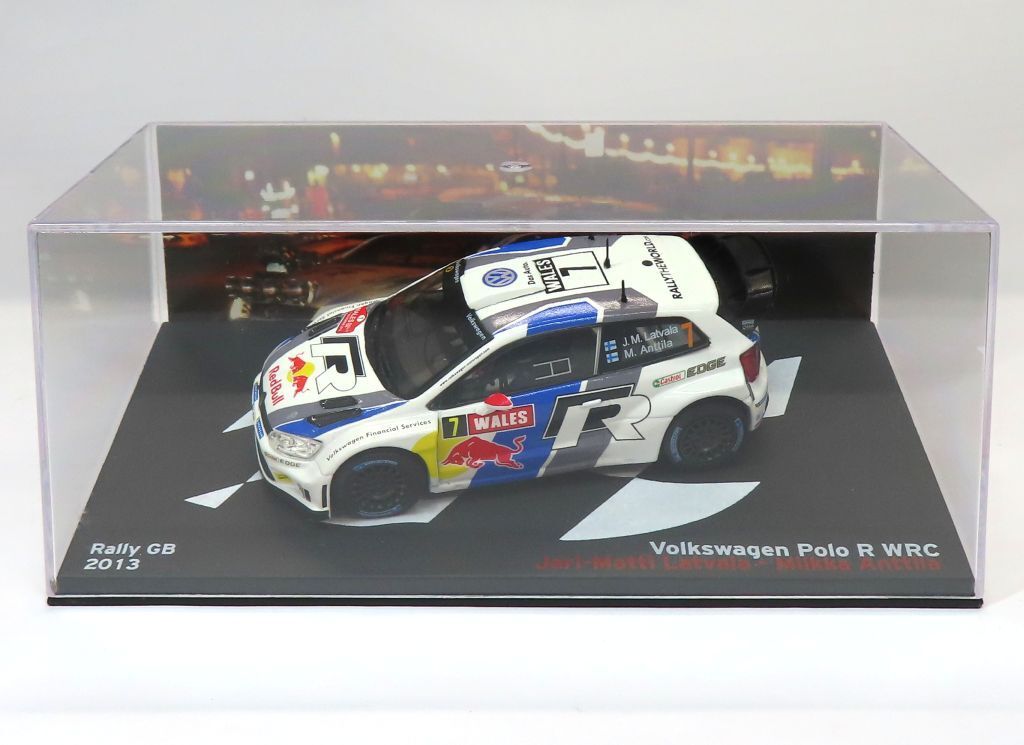 中古】ミニカー [単品] 1/43 Volkswagen Polo R WRC Rally GB 2013 #7 