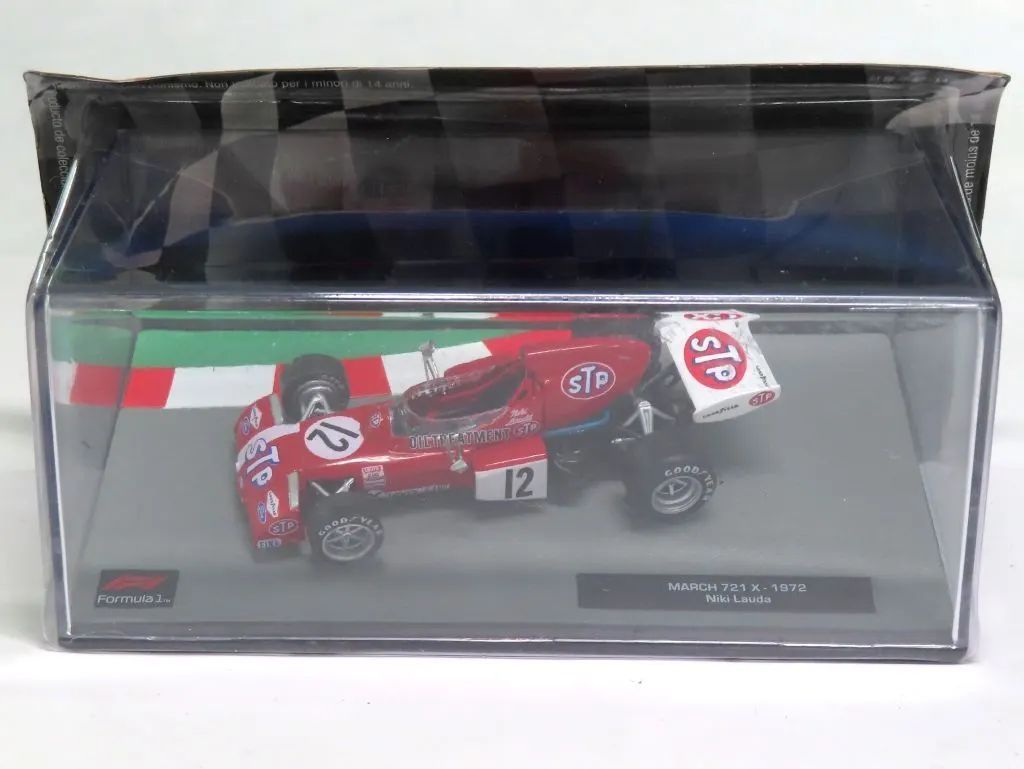 中古】ミニカー [単品] 1/43 MARCH 721-X 1972 #12 ニキ・ラウダ