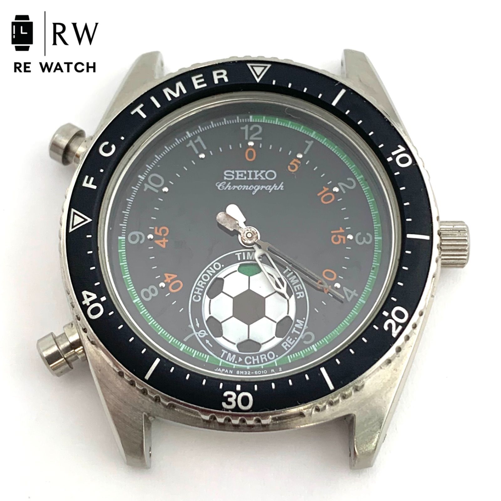 ジャンク】SEIKO FC TIMER 8M32-6010 クロノグラフ腕時計-大阪直営店