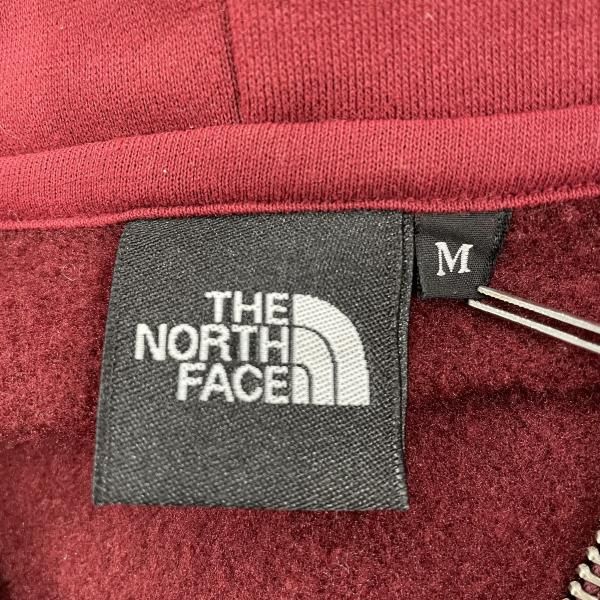 中古】THE NORTH FACE ジップアップパーカー サイズM ボルドー NT62232
