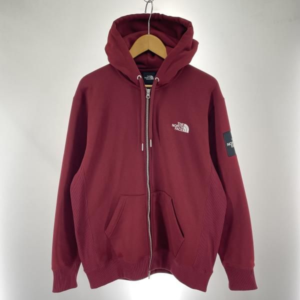 【中古】THE NORTH FACE ジップアップパーカー サイズM ボルドー NT62232[91][240091407350] 中古】THE NORTH FACE ジップアップパーカー サイズM ボルドー NT62232