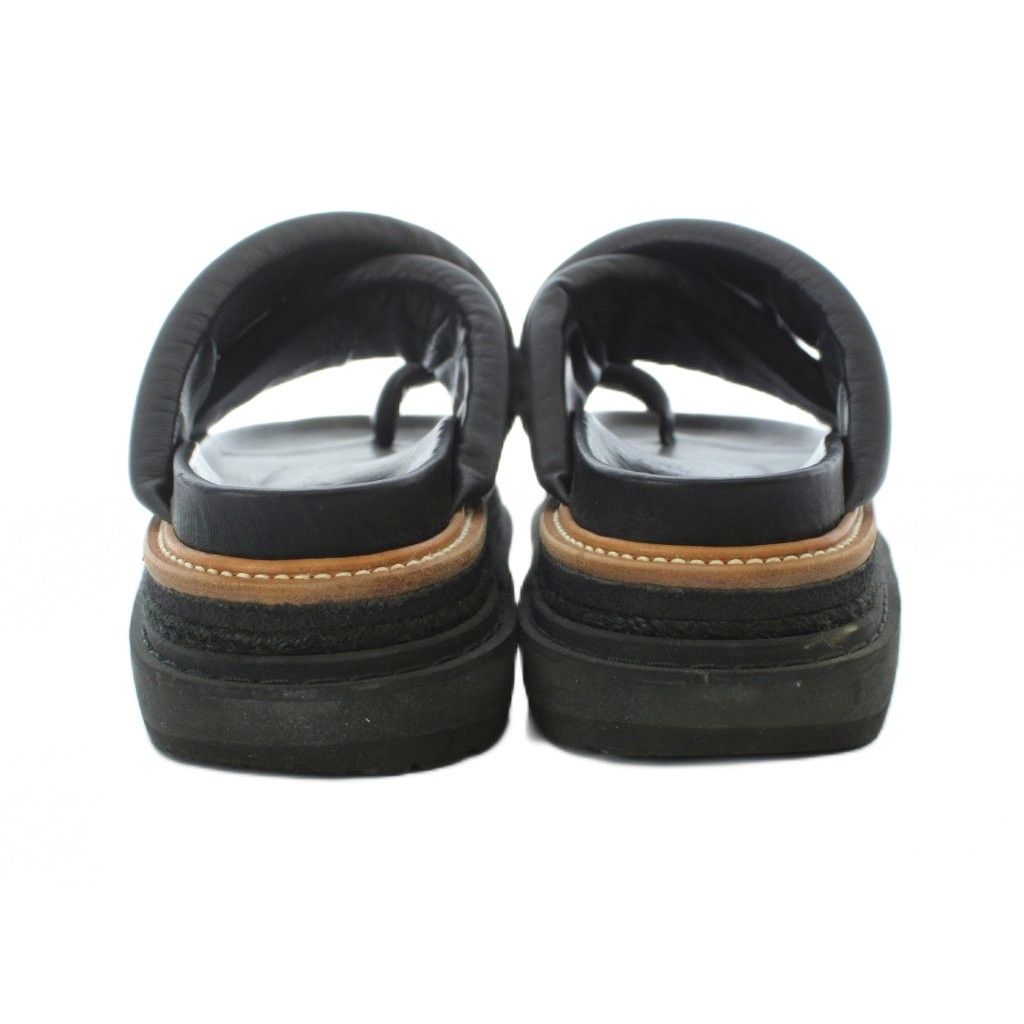 sacai SCM-089 サンダル 42 サカイ sacai Multiple Sole Sandals サンダル 42 27cm 黒 ブラック