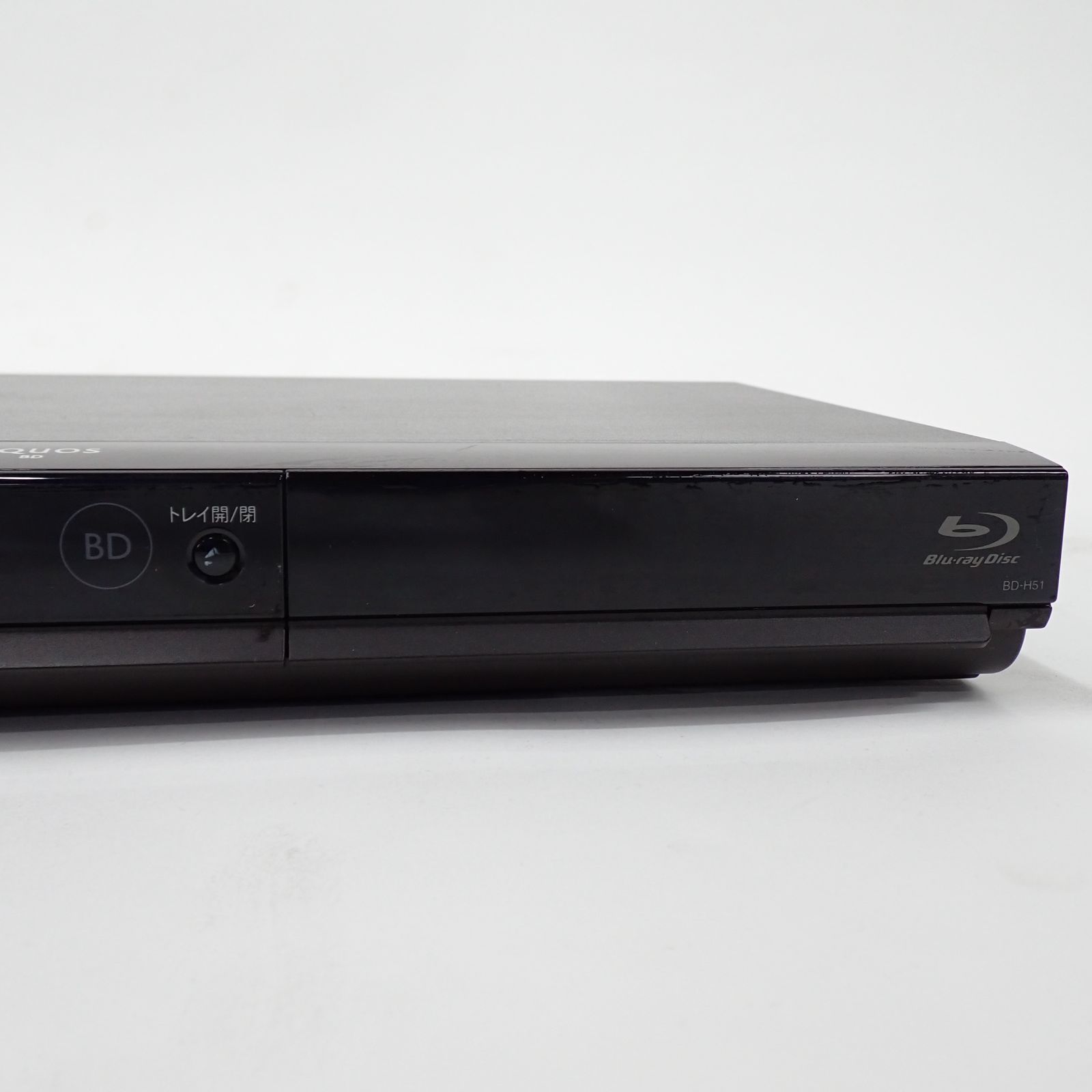 シャープ製のブルーレイディスクレコーダー「BD-H51」　2012年製 SHARP シャープ ブルーレイディスクレコーダー BD-H51 2012年製
