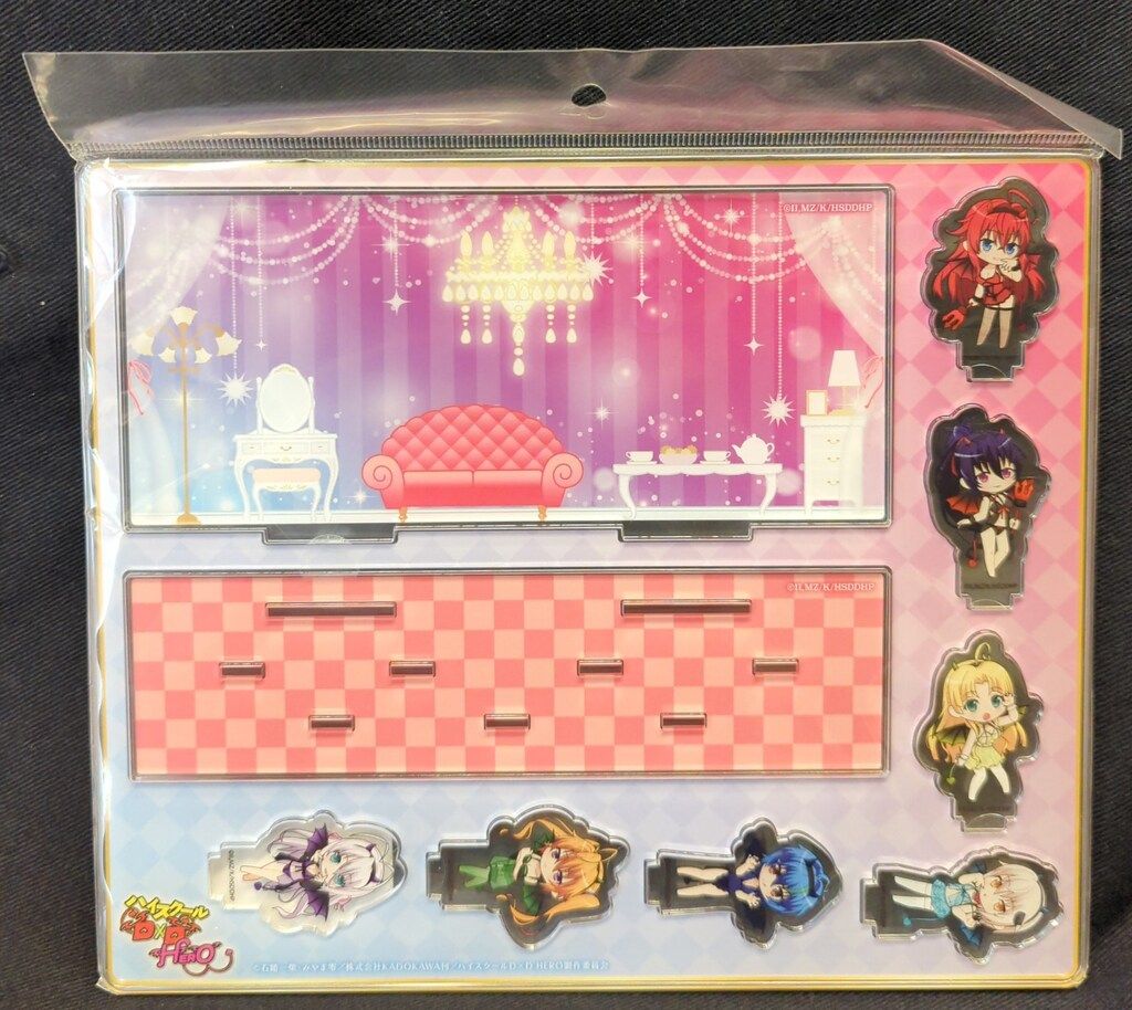 新品在庫有り ハイスクールD×D ちびキャラアクリルジオラマ アニメ