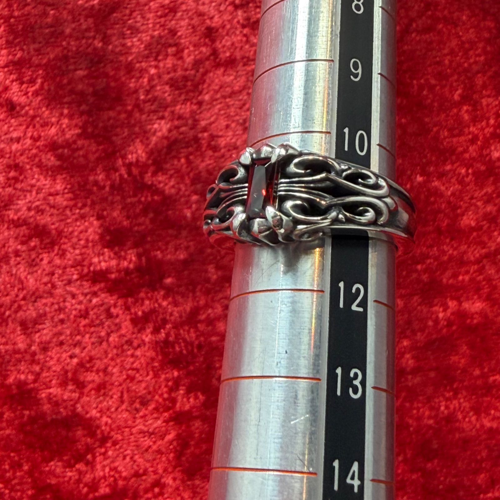 美品 リング11号 シルバー/925 7.7g ディールデザイン/DEAL DESIGN