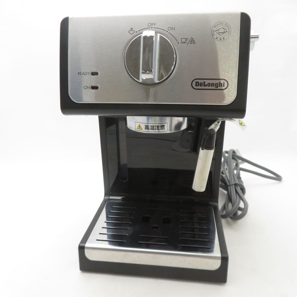 DeLonghi デロンギ アクティブ ECP3220J-BK コーヒーメーカー 1点 エスプレッソマシン カプチーノ キッチン SU13799Z デロンギ エスプレッソメーカー ECP3220J-BK