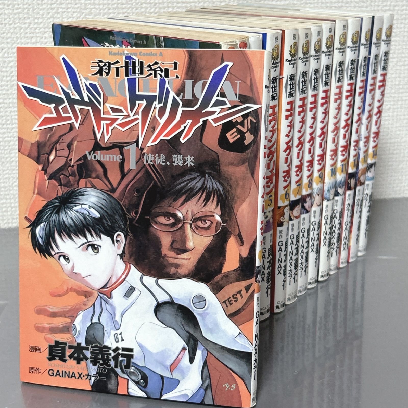 新世紀エヴァンゲリオン 全巻セット 貞本義行 全14巻セット 新世紀