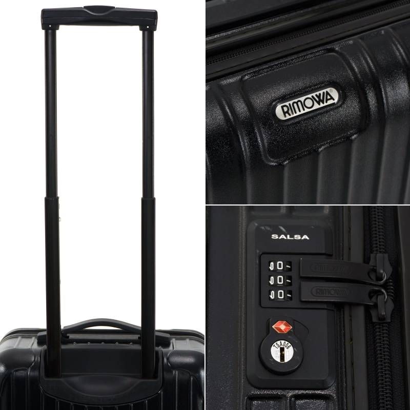 あ*こ様 激レア RIMOWA スイス航空 サルサ 2輪 マットブラック 機内持 1-3泊] リモワ サルサ 33L マットブラック 2輪 RIMOWA SALSA CABIN