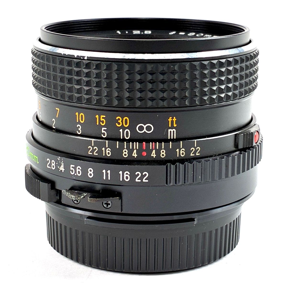マミヤ Mamiya SEKOR C 80mm F2.8 M645用 中判カメラ用レンズ 【中古