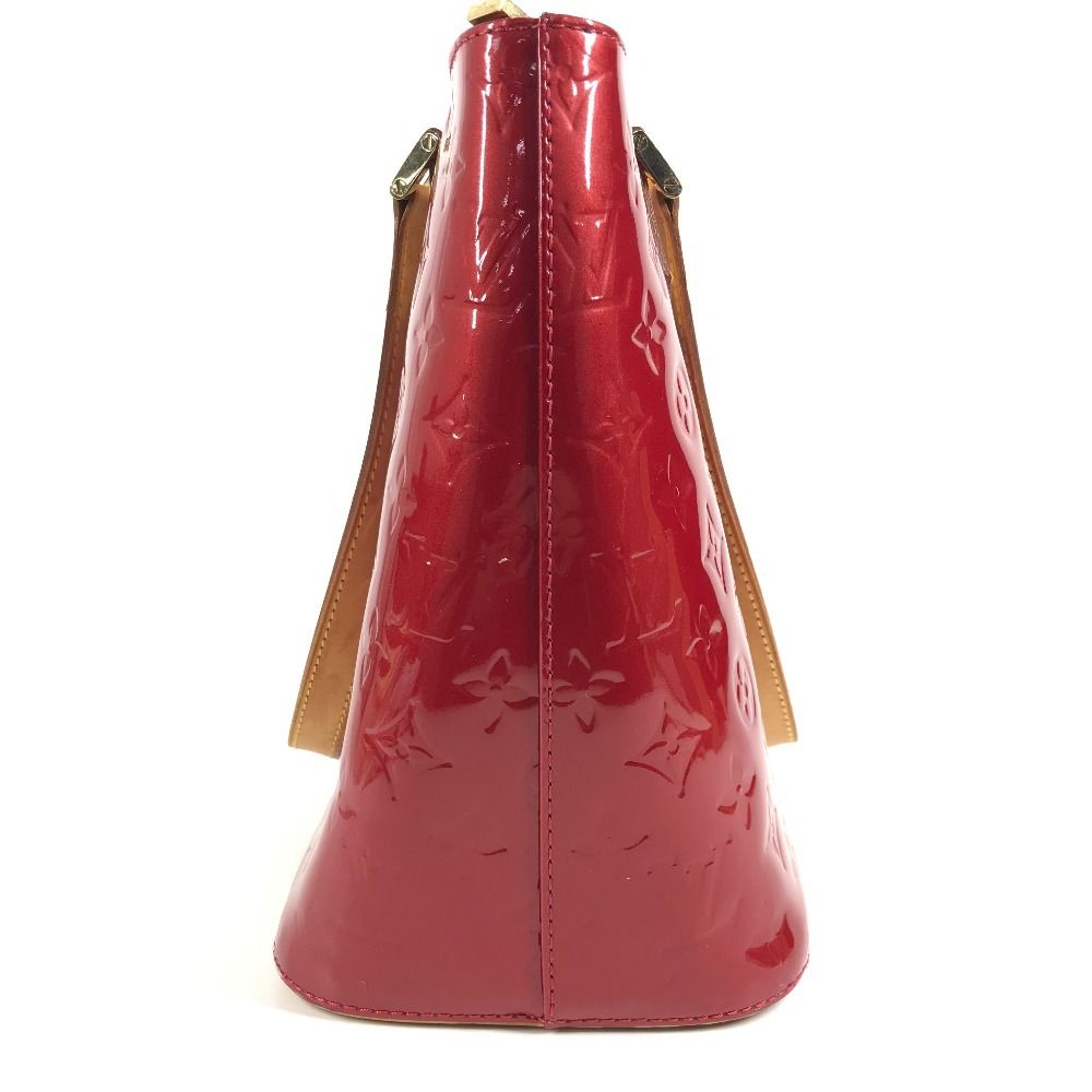 ルイヴィトン LOUIS VUITTON ヒューストン M91092 モノグラムヴェルニ 肩掛け カバン トートバッグ ショルダーバッグ モノグラムヴェルニキャンバス ルージュ ヒューストン LOUIS VUITTON】ルイヴィトン『モノグラム ヴェルニ ヒューストン