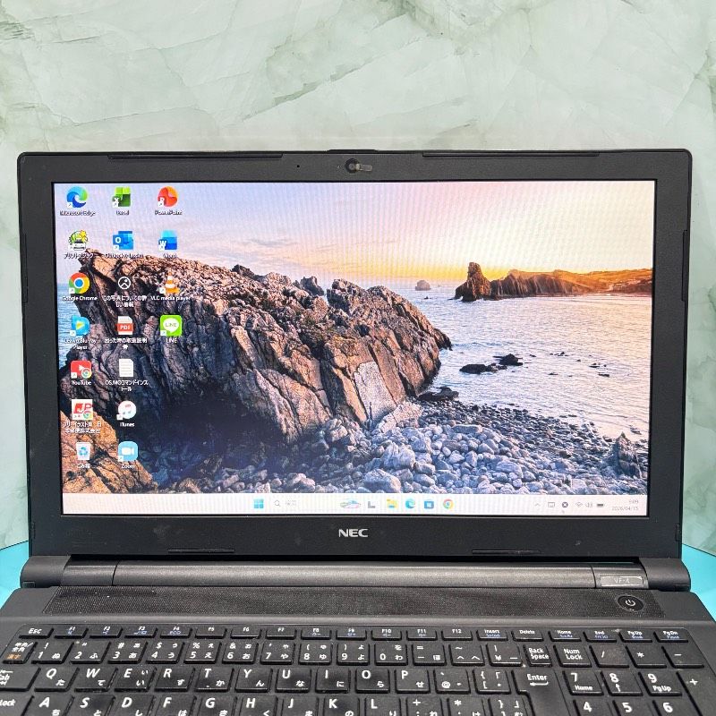 NEC製i3/SSD搭載/Win11ノートPC Office付 - メルカリ