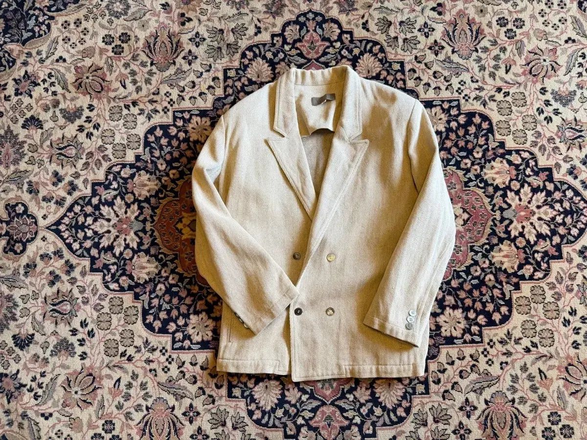 80s Y’s for men ヨウジヤマモト ウール ジャケット ベージュ AUTUMN / WINTER 2026-27 | Yohji Yamamoto (ヨウジヤマモト) Official