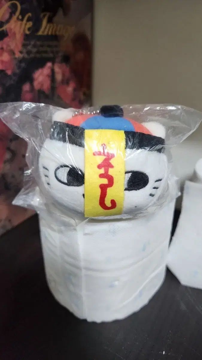 (未開封) ナガノ 自分ツッコミくま もち FACE マスコット ガチャ キーホルダー 鬼猫
