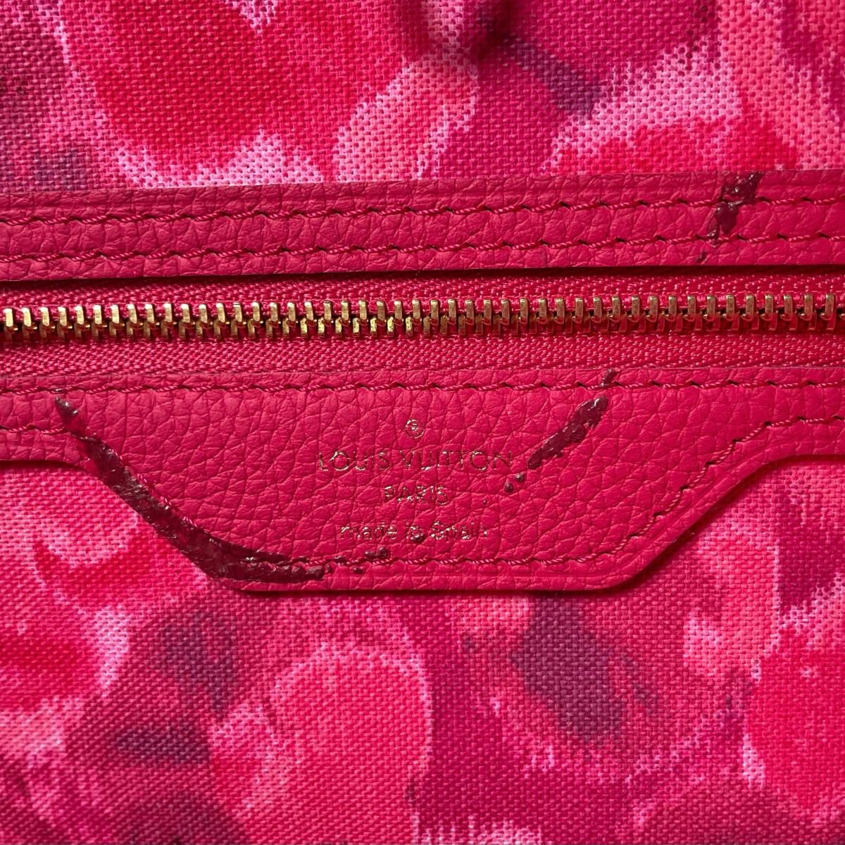 ルイヴィトン M40940 トートバッグ ローズアシビアント  LOUIS VUITTON ネヴァーフルMM イカットフラワー yamago78_20063