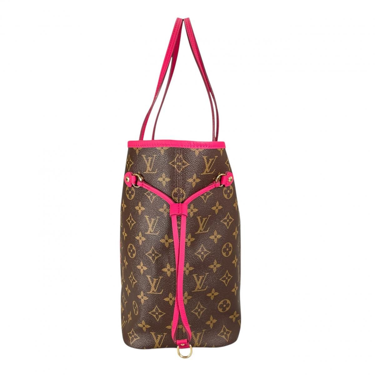 ルイヴィトン M40940 トートバッグ ローズアシビアント  LOUIS VUITTON ネヴァーフルMM イカットフラワー 2300034471776_fba989d3-393f-