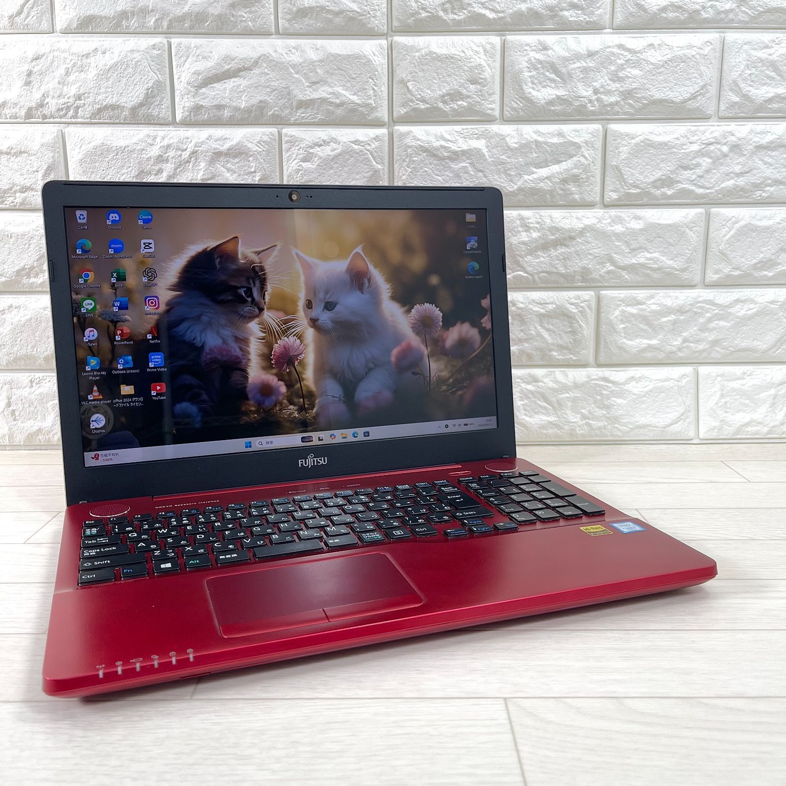 Win11人気の赤8世代Corei7/SSD/メ12G/無線/カメラ/TypeC 良品！Win11正式対応Corei7/メ8G/超高速SSD/無線/カメラ/FHD - メルカリ