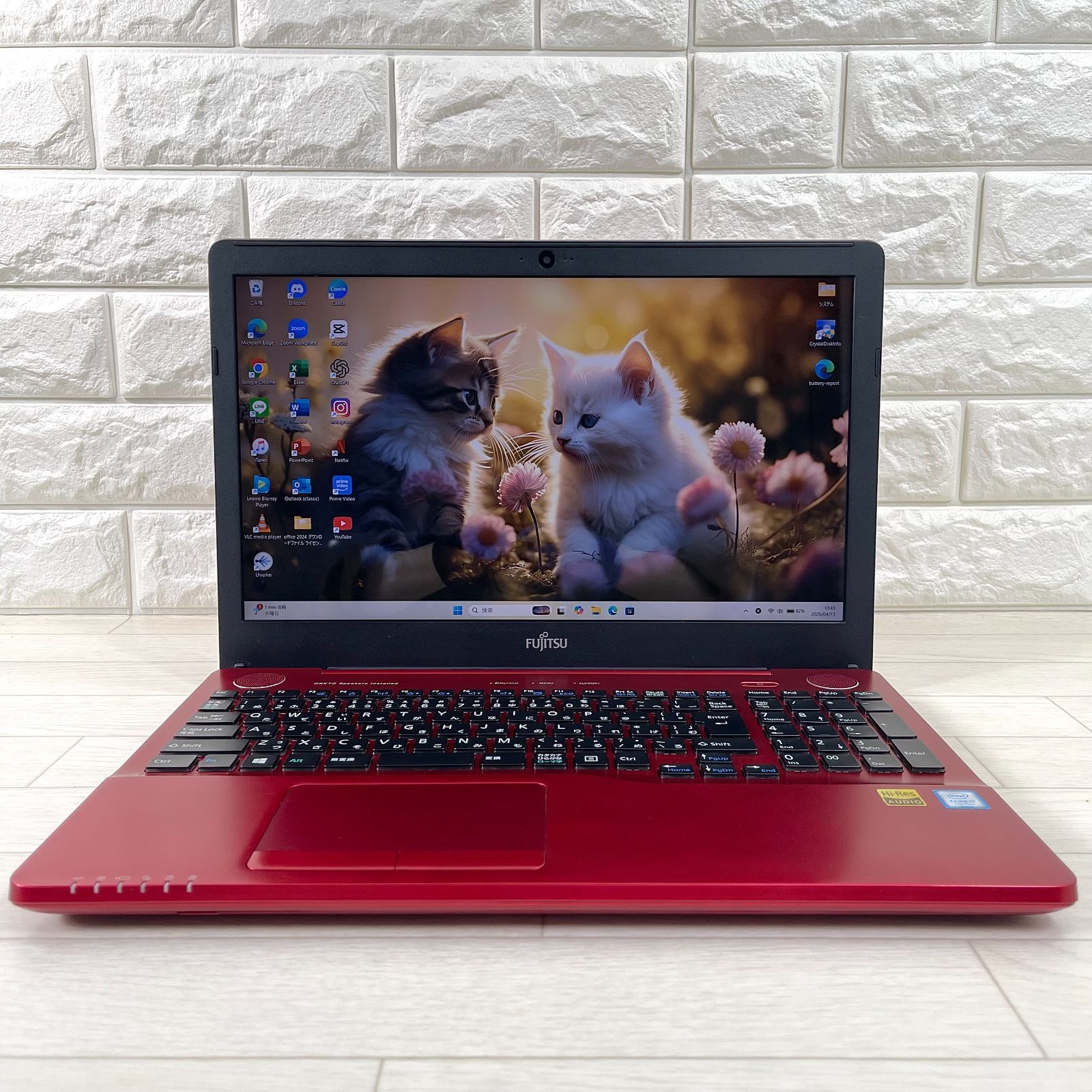 富士通 7世代 corei7 高速SSD512GB メモリ16GB オフィス2024付き 