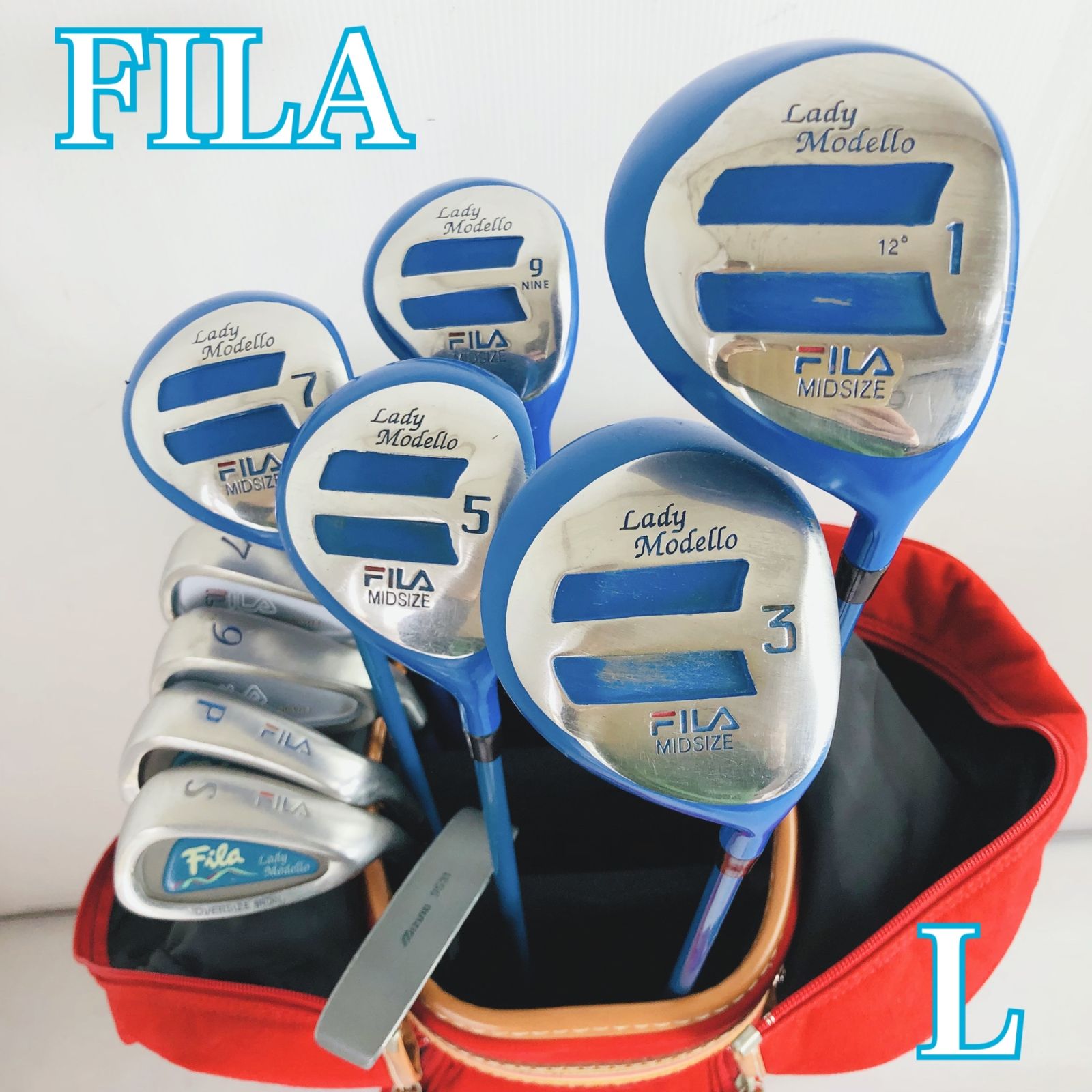 レディース FILA フィラ MIZUNO ミズノ ゴルフクラブセット ゴルフ