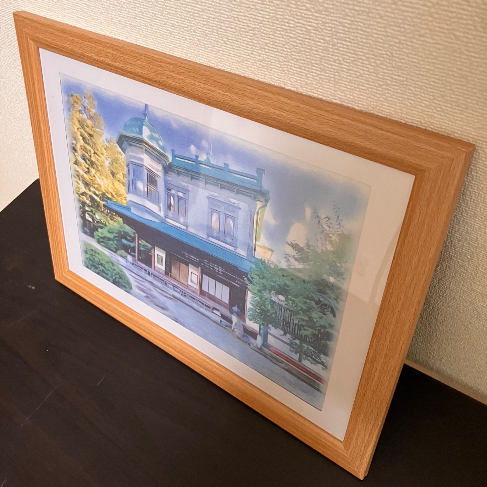 ジブリアート102借りぐらしのアリエッティより「盛美園」額装品寸法45㎝×33㎝ ジブリアート102 借りぐらしのアリエッティより「盛美園」額装品 額縁