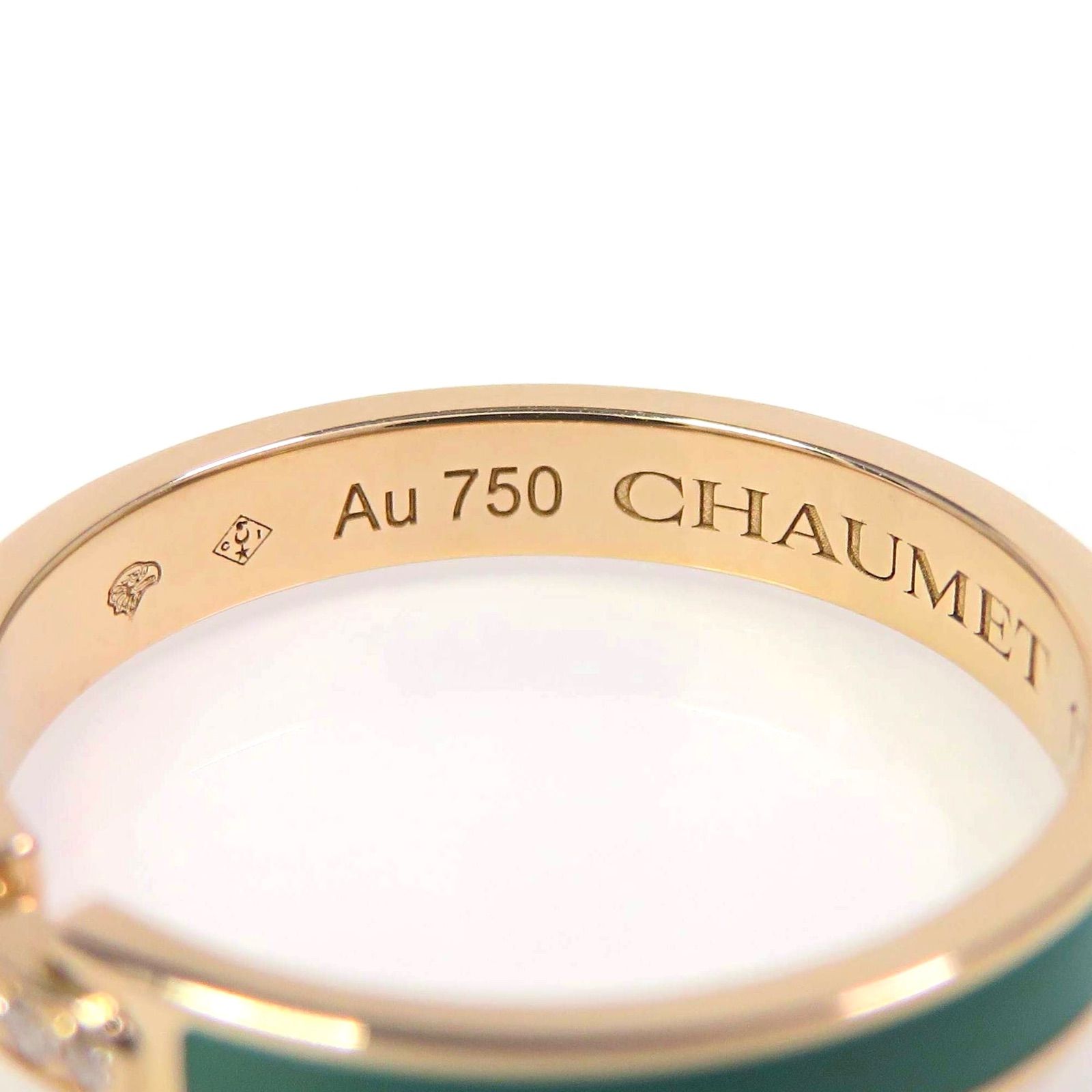 CHAUMET AU750 ゴールドリング2点セット CHAUMETショーメトルサード 