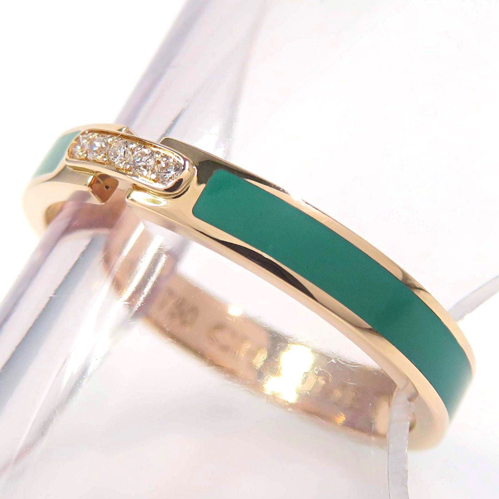 CHAUMET ショーメ 750 ダイヤモンド リアン エヴィダンス リング #52 