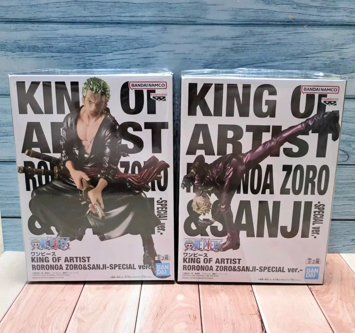 KING OF ARTIST ゾロ サンジ SPECIAL ver フィギュア ONE PIECE KING OF ARTIST RORONOA ZORO & SANJI-SPECIAL ver.- (A