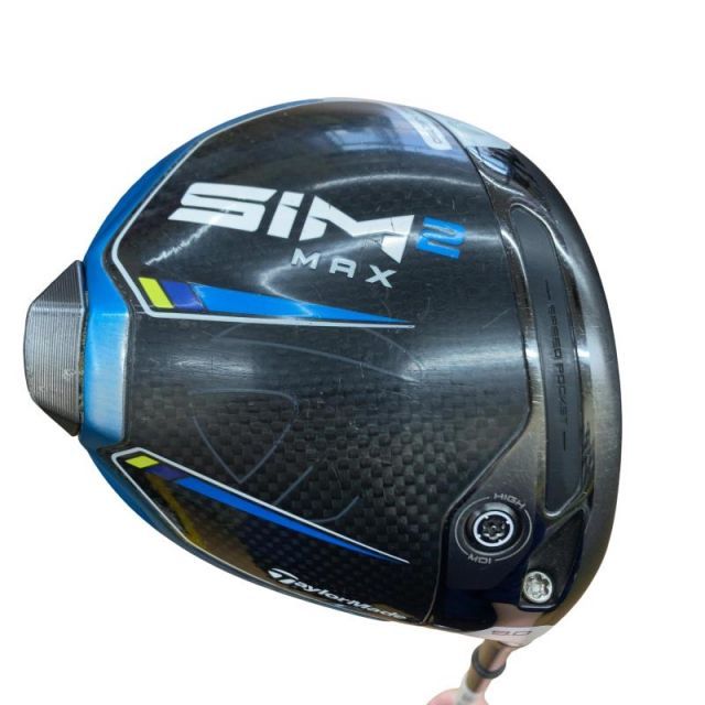 ゴルフ ​【人気】テーラーメイド SIM2 MAX ドライバー 9° 純正シャフトS