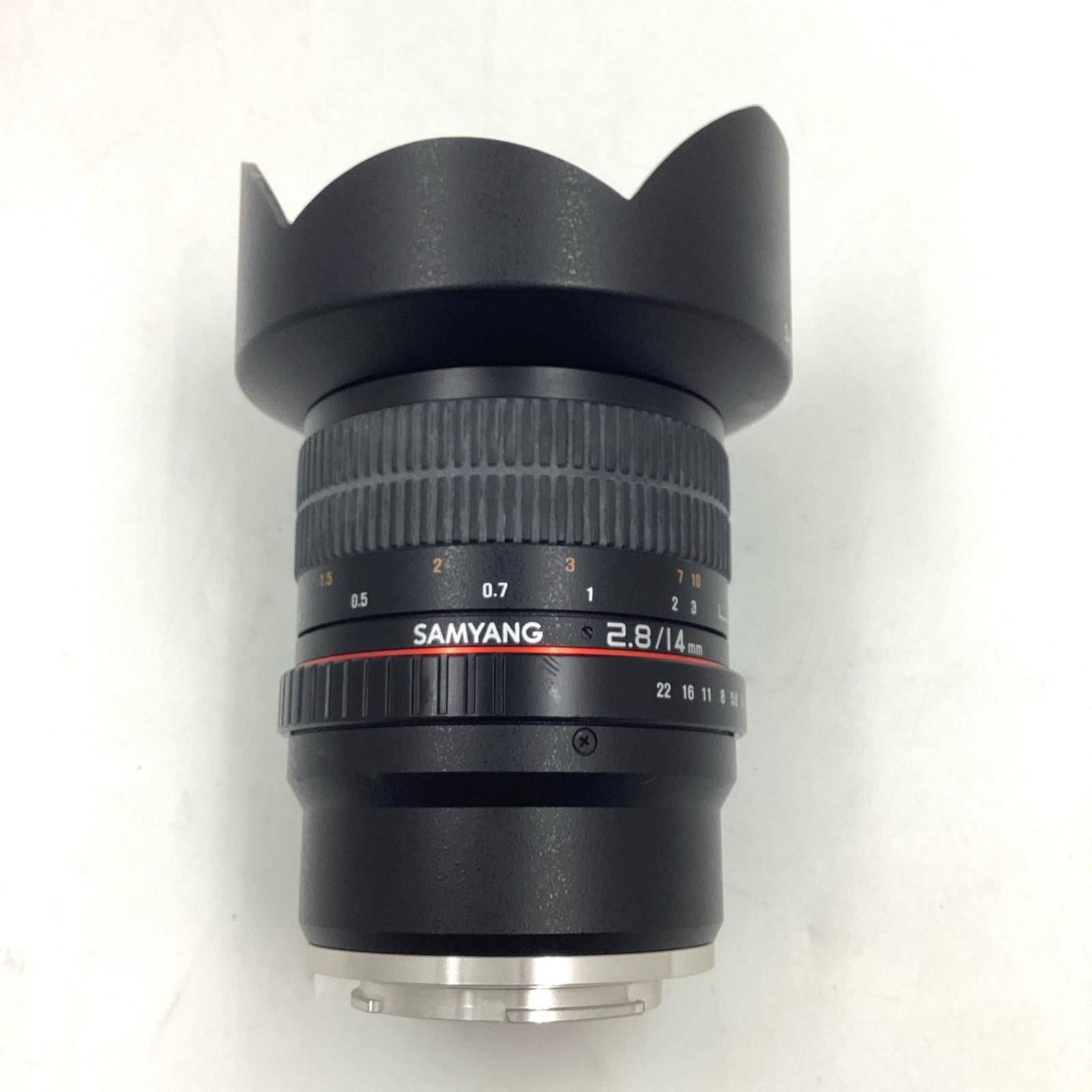 全額返金保証】【最速発送】SAMYANG 14mm F2.8 ED AS IF UMC [ソニーE