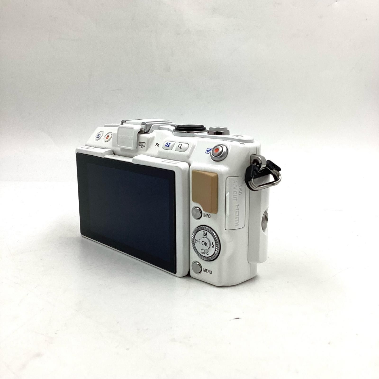 最速発送】OLYMPUS デジタル一眼 PEN Lite E-PL5 ボディ ホワイト【難 