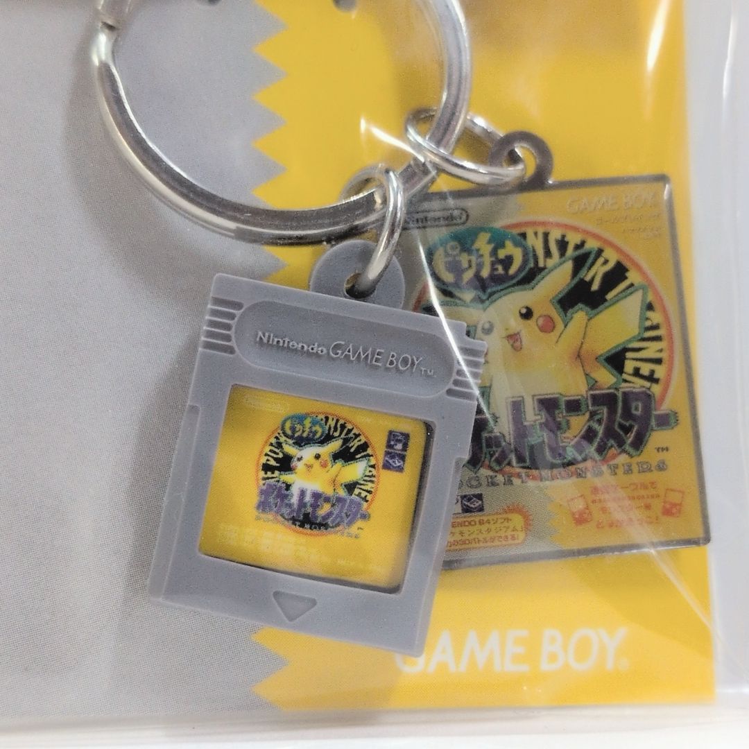 未開封 任天堂 ポケモンセンター ゲームボーイ カセット キーホルダー