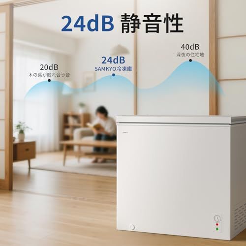 ②未使用　SANKYO省エネ大容量200L冷凍庫 Amazon | SAMKYO 冷凍庫 200L 上開き チェストフリーザー 大容量 業務