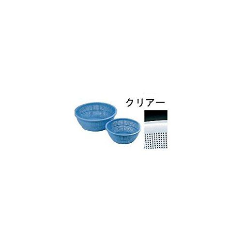 池田プラスチック販売 DX丸ざる ♯650 クリアー ポリプロピレン 日本製 AZL0303