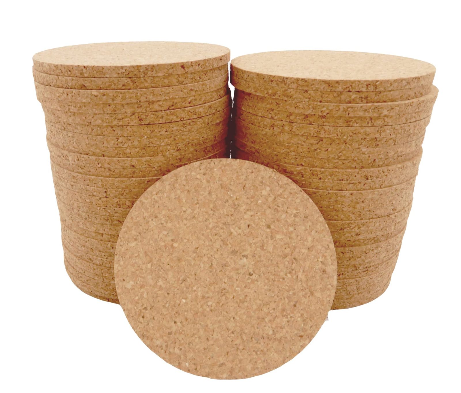 3398 PPLS コルクコースター 円形 直径9cm 4mm厚 50個セット 4,613円