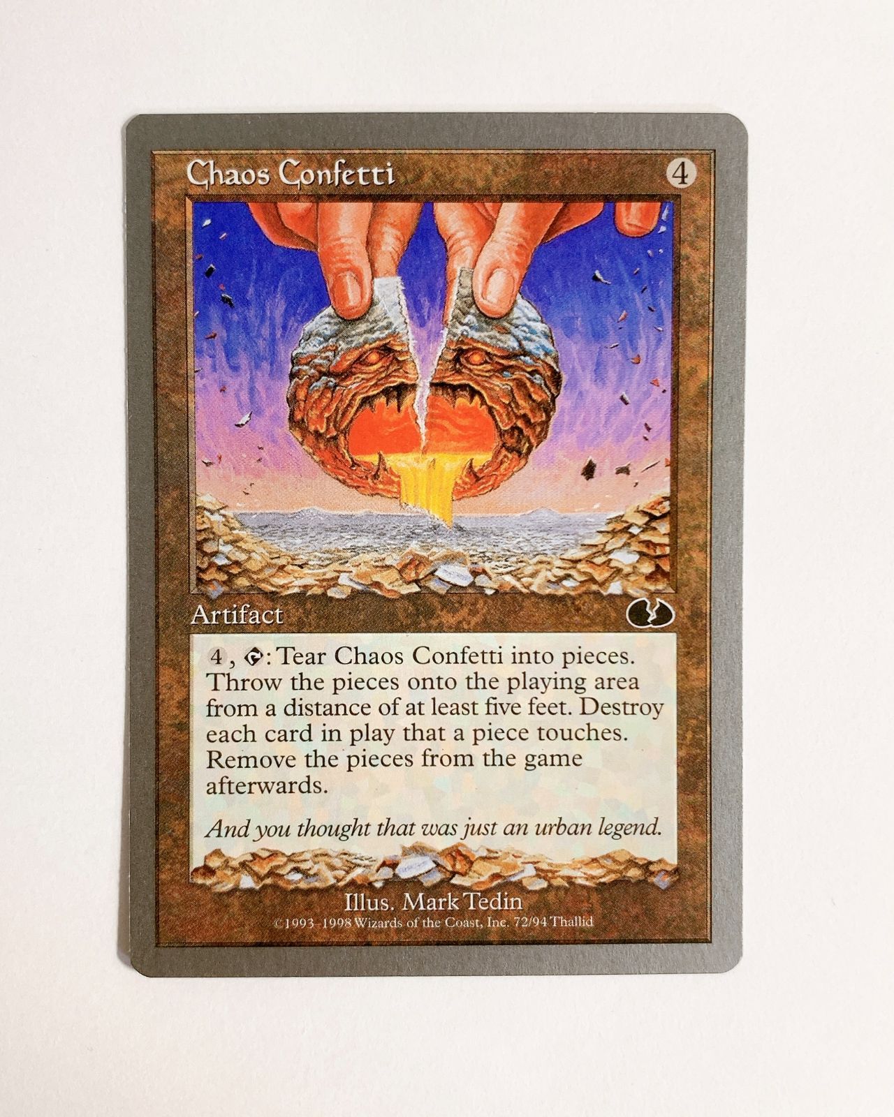 4】Chaos Confetti （英語版・UGL） MTG マジック：ザ・ギャザリング