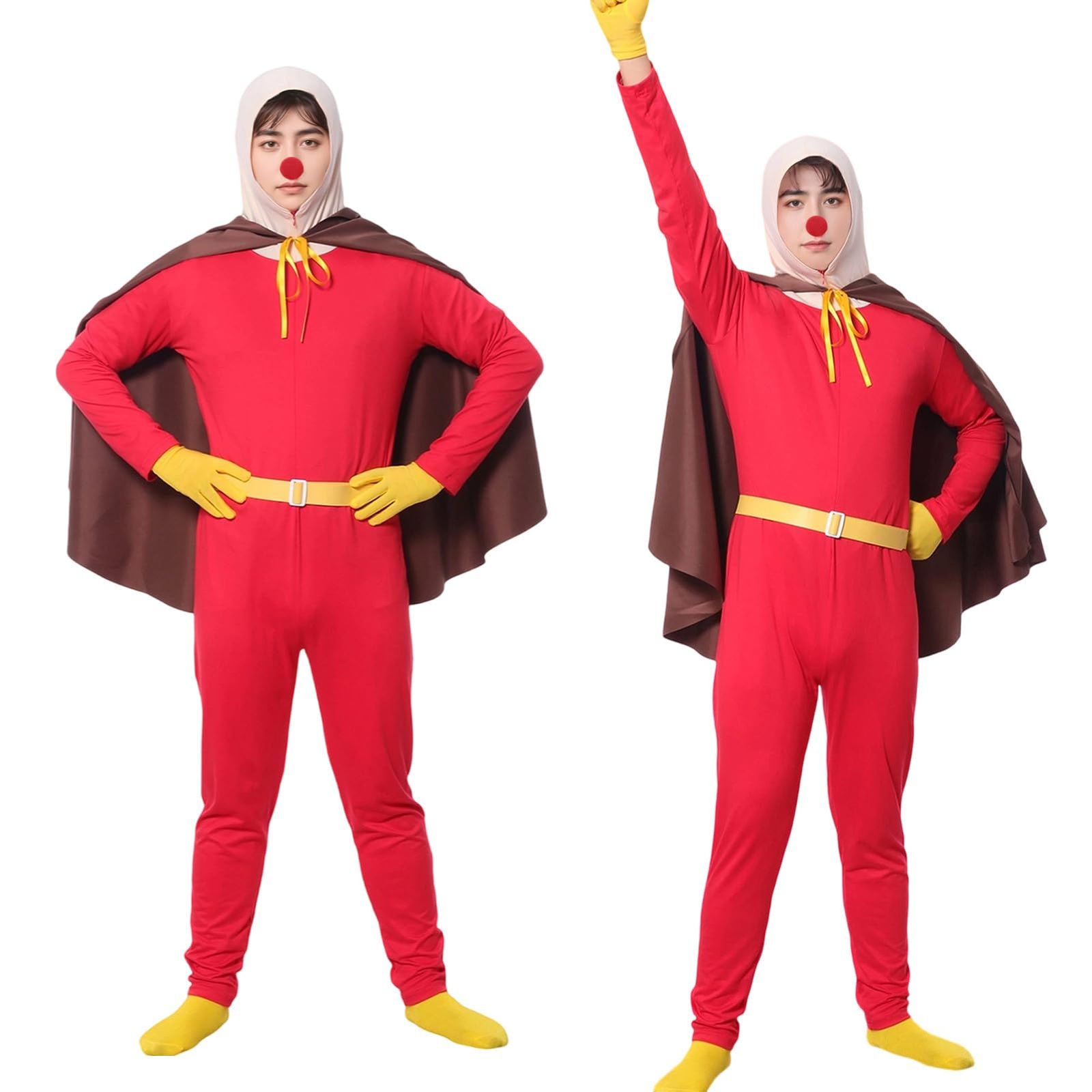 Moerstar] コスプレ コスチューム パン まん コスプレ スーパーマン 