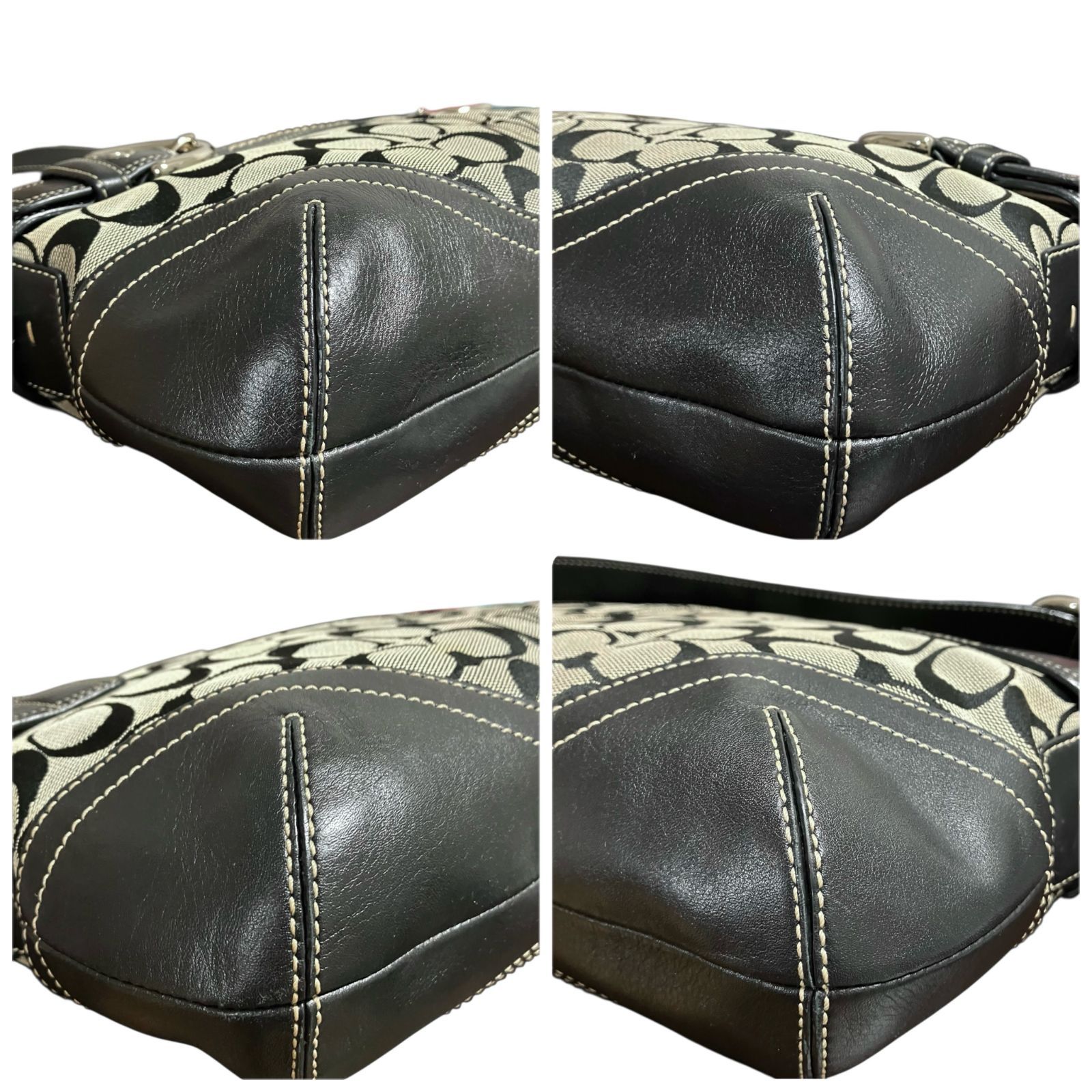 COACH コーチ　シグネチャー レザー ショルダーバッグ MY0541】COACH コーチ ショルダーバッグ キャンバス シグネチャー