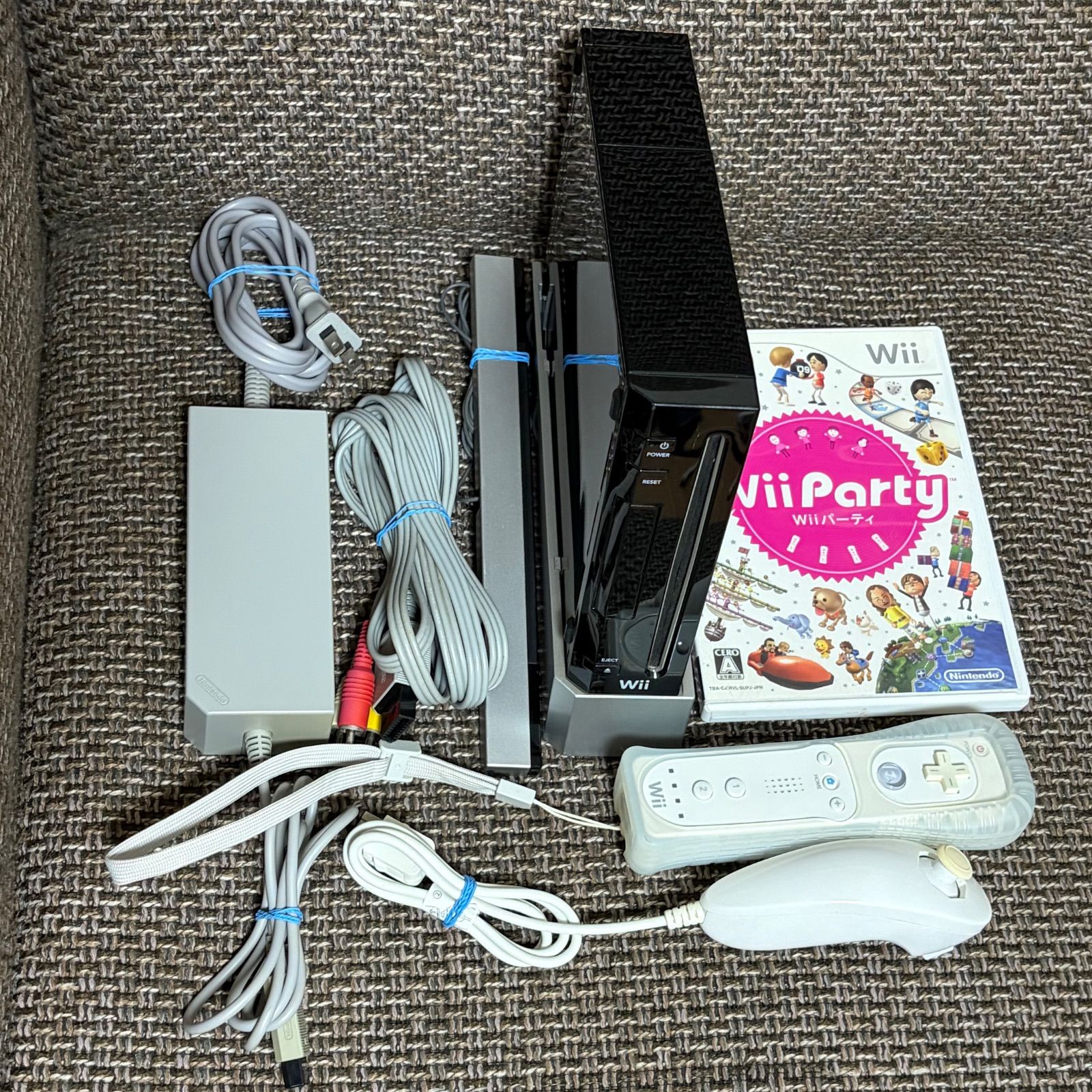 すぐ遊べる】Wii 本体セット＋ソフト付き｜リモコン・ヌンチャク｜動作