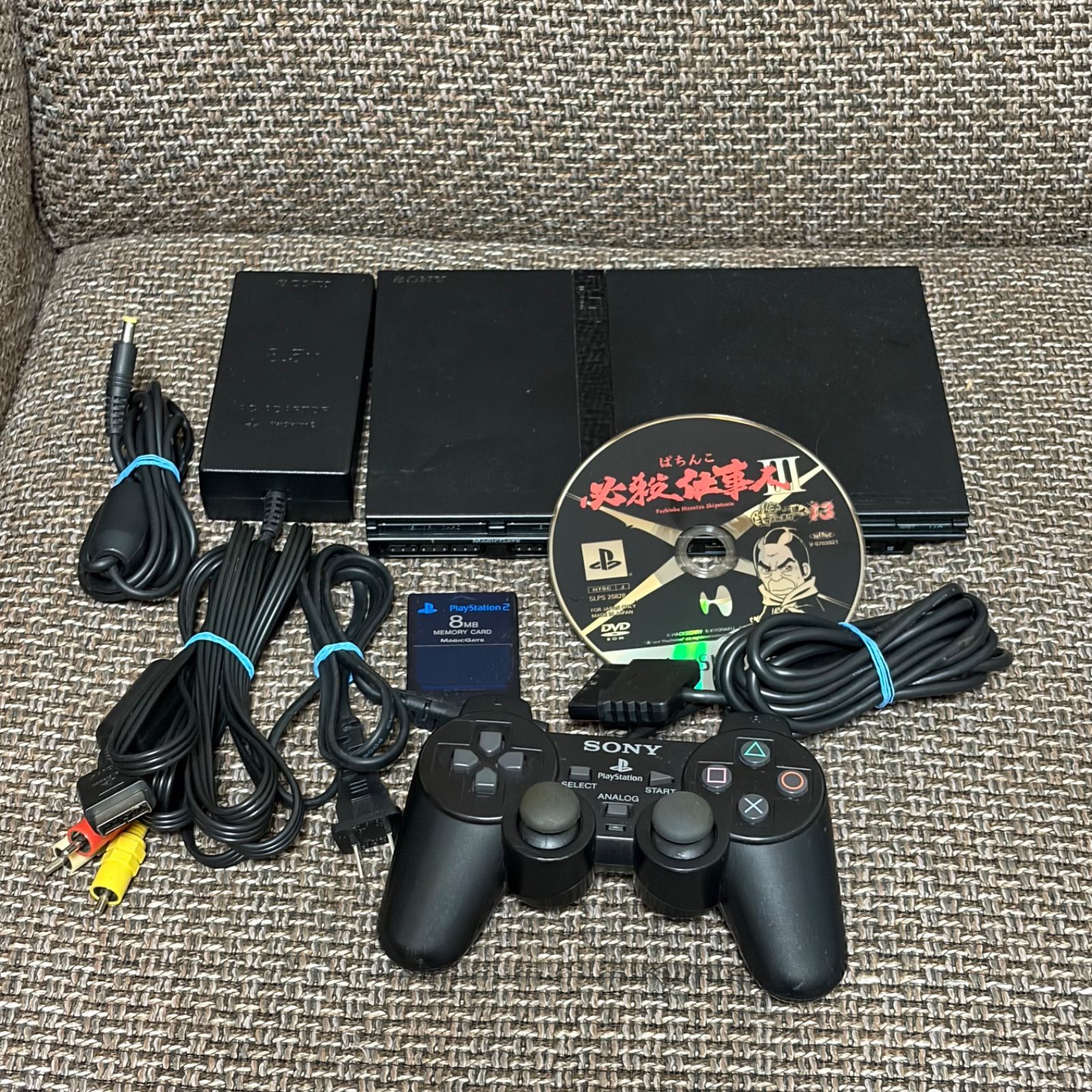 PlayStation2 本体&ソフトセット 動作確認済み すぐ遊べる 注意 PS2本体セット 動作確認済 すぐ遊べる ソフト付 【公式通販】