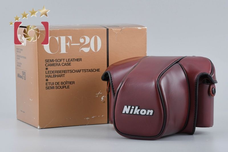 中古】Nikon ニコン CF-20 レザーカメラケース F3用 元箱付き - メルカリ 中古】Nikon ニコン CF-20 レザーカメラケース F3用 元箱付き - メルカリ