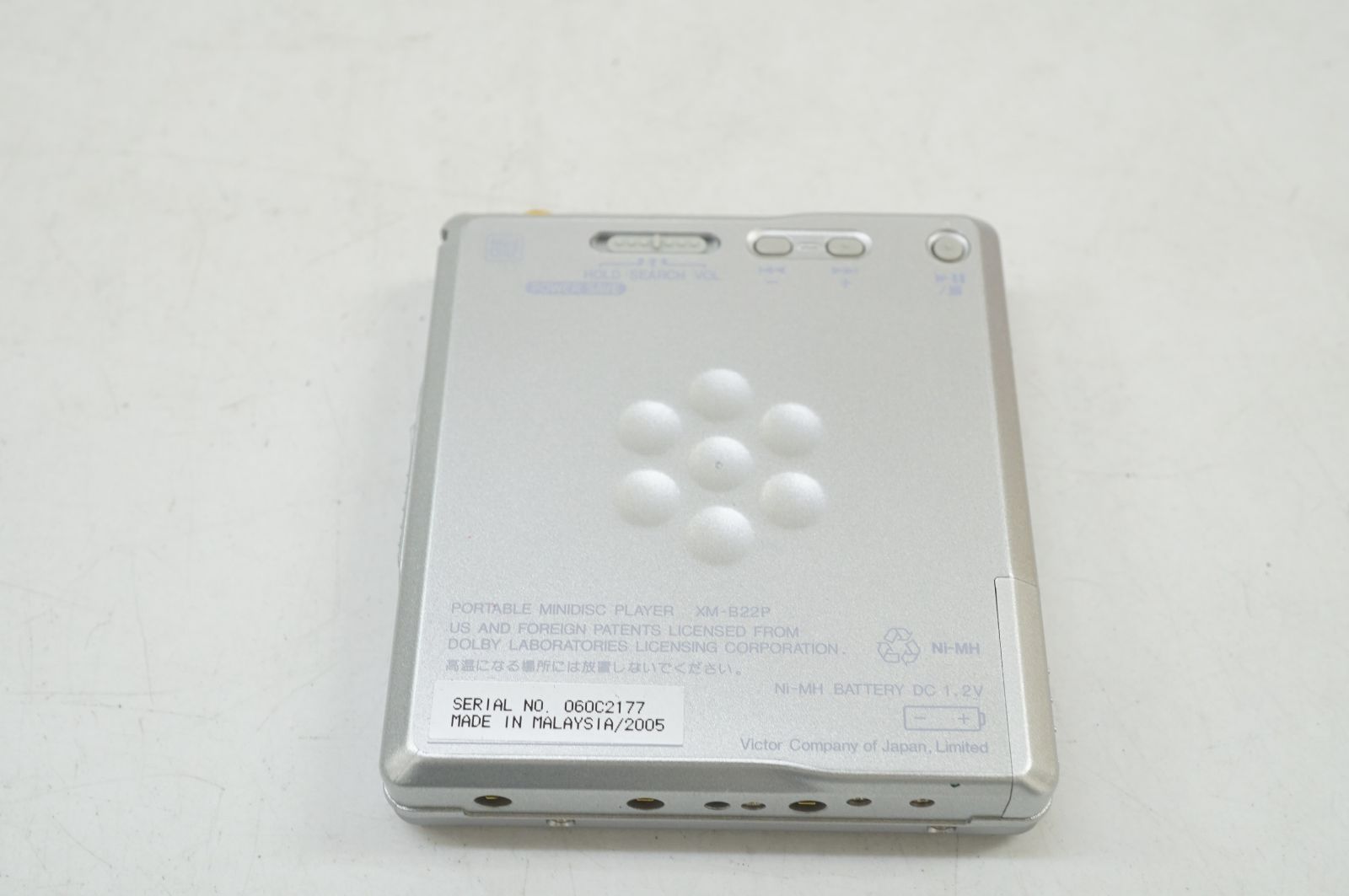 Victor ポータブルMDプレーヤー XM-B22P 未開封品 ◇動作良好 Victor