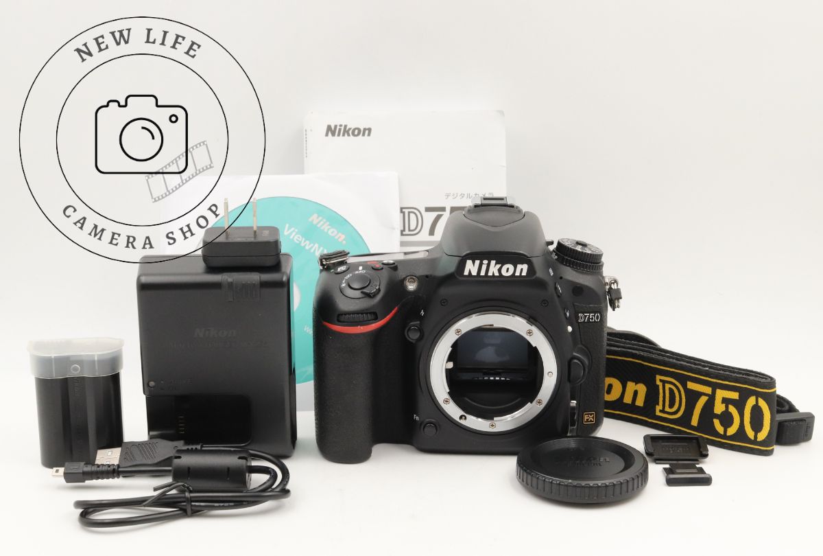 美品】ニコン Nikon D750 ボディ（シャッター回数25,705枚） 【公式通販】