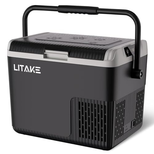 Litake(リテーク) 車載冷蔵庫 18L ポータブル冷蔵庫 急速冷凍 -20℃?20