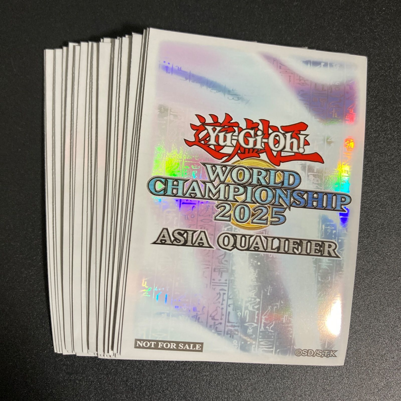 BF0417_ 遊戯王 アジア WCQ2025 スリーブ 27枚 開封済み 未使用 - メルカリ