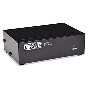 Tripp Lite 2-Port VGA/SVGA Video Splitter with Signal Booster%ｶﾝﾏ% High Resolution Video%ｶﾝﾏ% 350MHz%ｶﾝﾏ% (HD15 M/2xF)