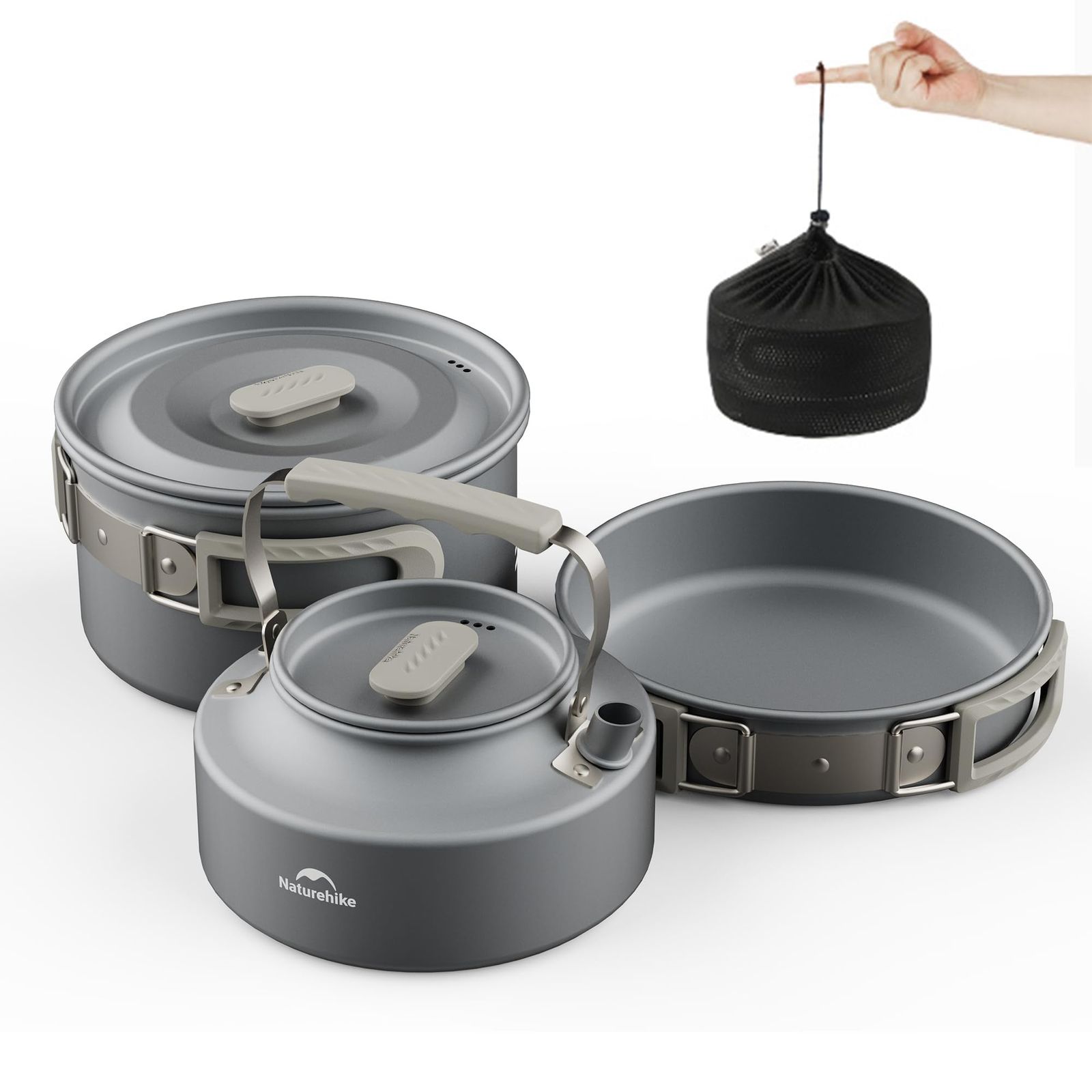 CAMPWARE/キャンプウエア　アルミ食器　DECEMBERオリジナル CANPINGGAS COOKSET キャンピングガスクックセット deadstock アルミ