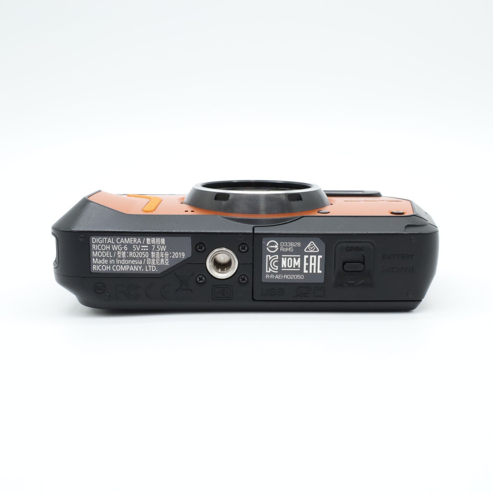 B129 RICOH WG 6 リコー オレンジ コンパクト デジタル カメラ リコー、4K動画やGPSに対応した防水デジカメ「RICOH WG-6」 - 価格.com