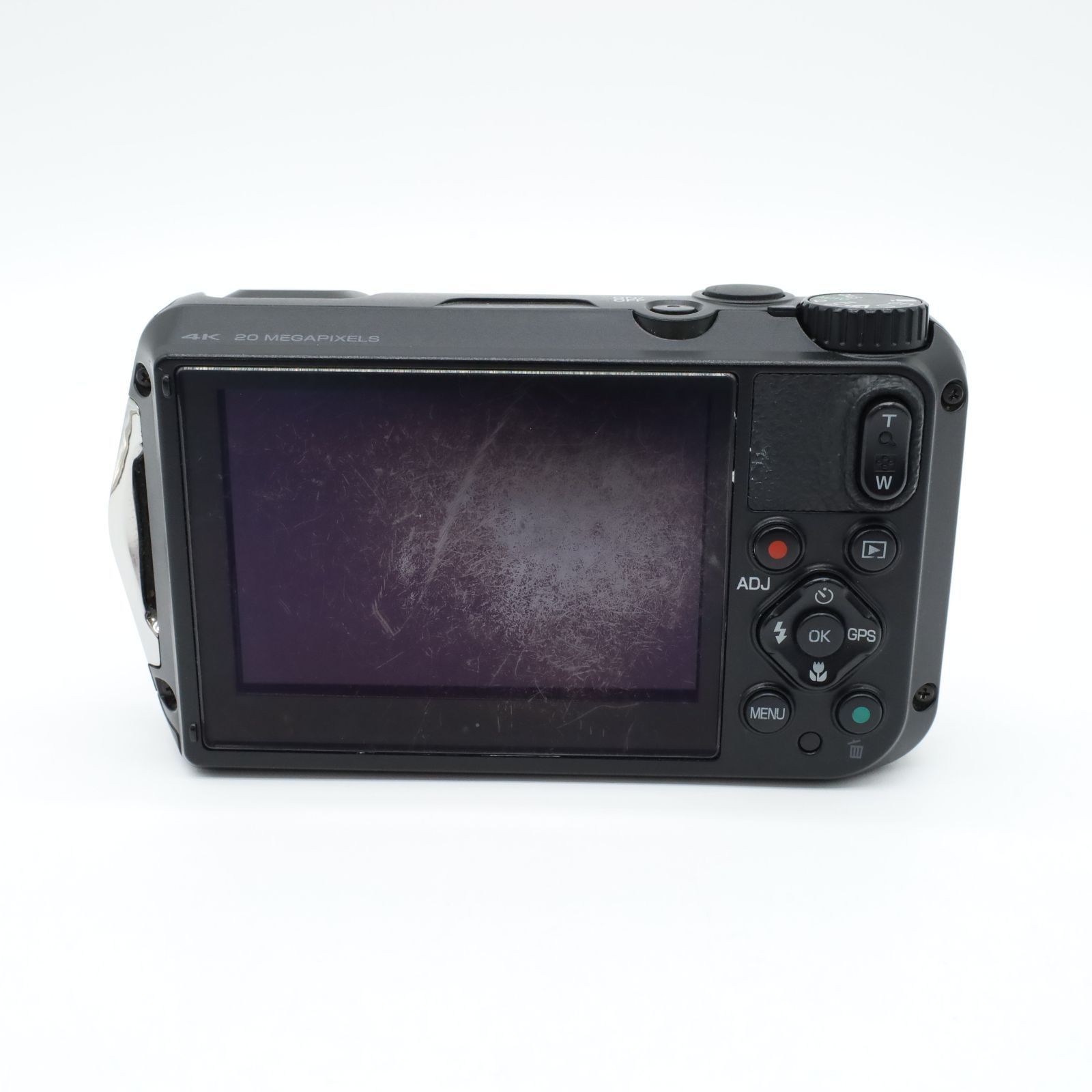 □美品□ RICOH（リコー） WG-6 オレンジ 防水タフコンパクトカメラ 