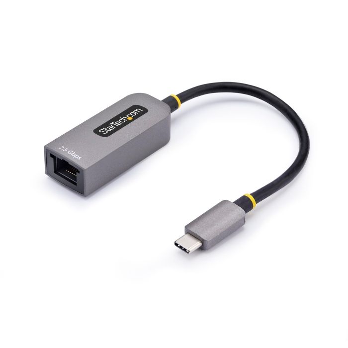 【新品・3営業日で発送】STARTECH.COM LANアダプター／USB-C／1x RJ45／10／100Mbpsおよび1／2.5Gbps(C22G-USB-ETHERNET)