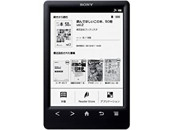 ソニー 電子書籍リーダー Reader 6型 Wi-Fiモデル ブラック PRS-T3S/B
